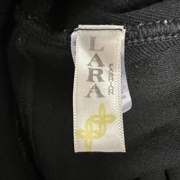 Lara Fashion Womens Black 5 Pocket Design Mid Rise Pull On Jegging Jeans Size S - Picture 8 of 9